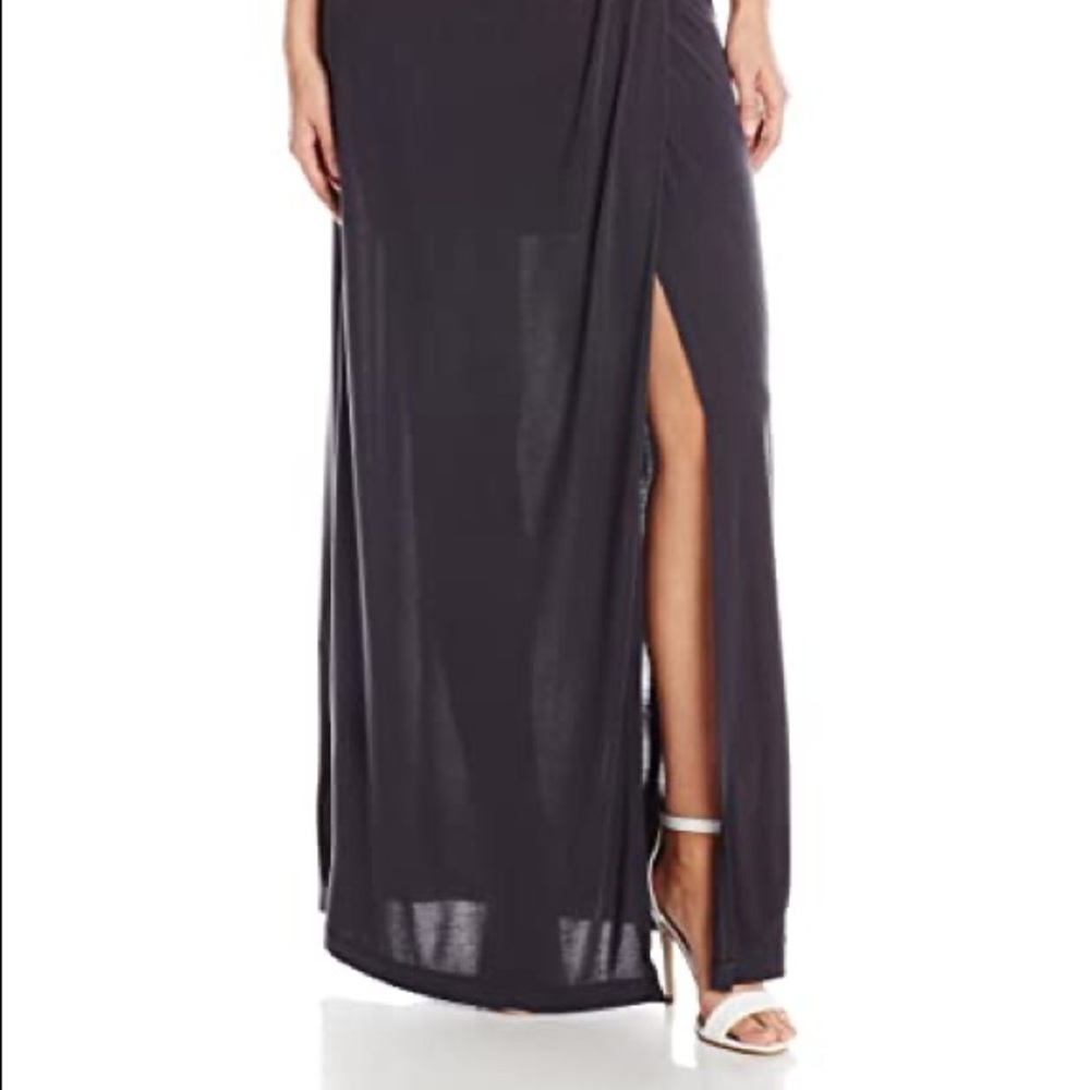 BCBGMaxazria Andreea Overlapped Draped Skirt